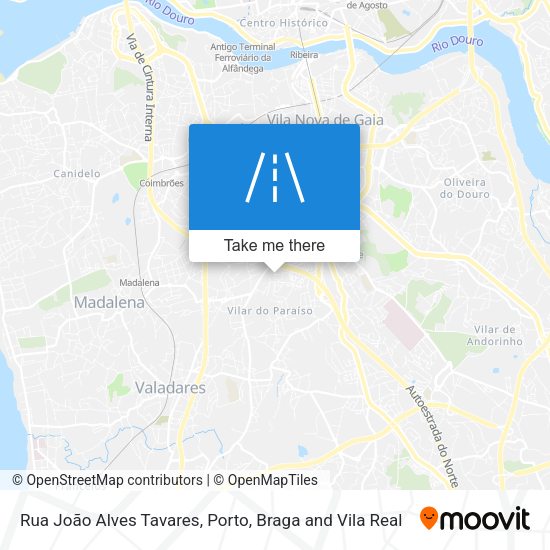 Rua João Alves Tavares map