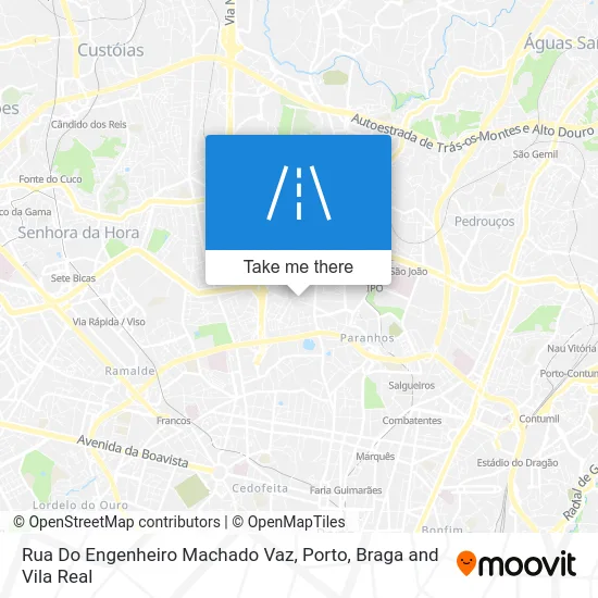 Rua Do Engenheiro Machado Vaz map