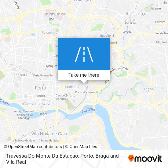 Travessa Do Monte Da Estação map