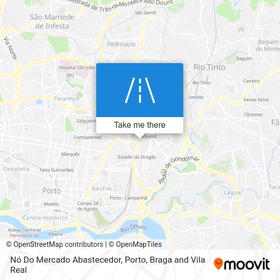 Nó Do Mercado Abastecedor map