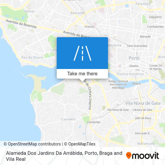 Alameda Dos Jardins Da Arrábida map
