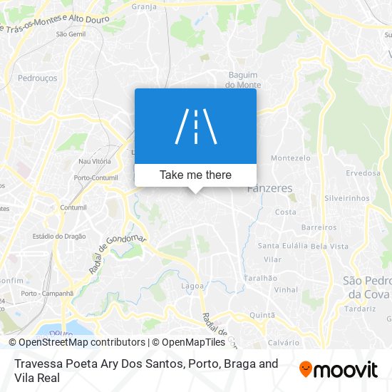 Travessa Poeta Ary Dos Santos mapa