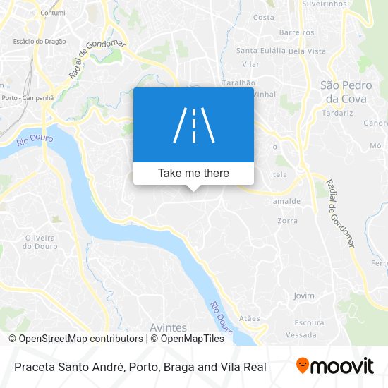 Praceta Santo André mapa