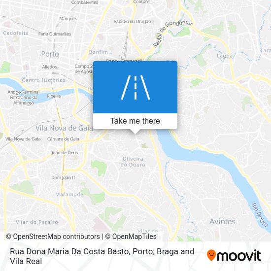 Rua Dona Maria Da Costa Basto mapa
