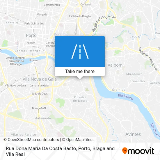 Rua Dona Maria Da Costa Basto map