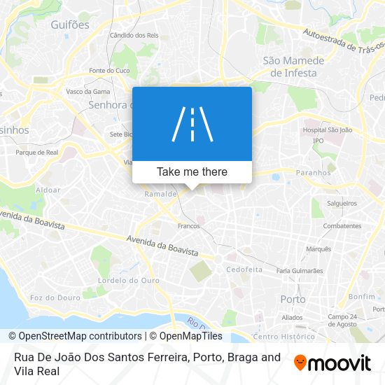 Rua De João Dos Santos Ferreira map