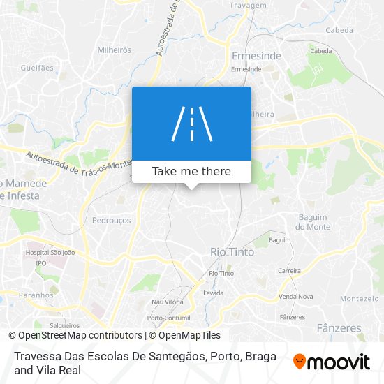 Travessa Das Escolas De Santegãos map