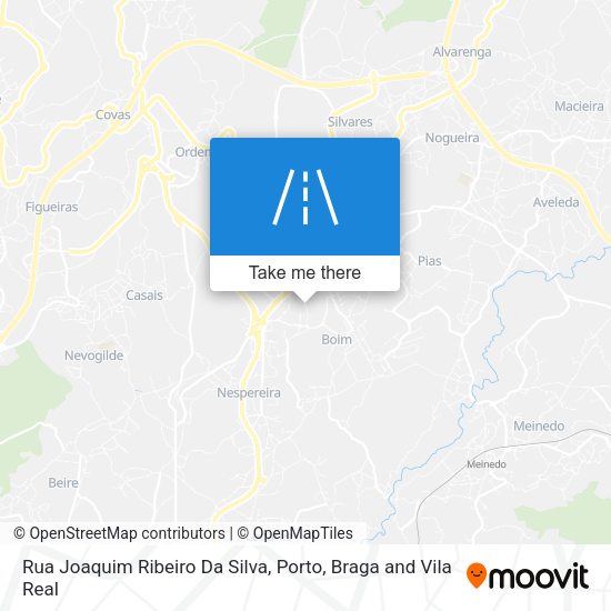 Rua Joaquim Ribeiro Da Silva mapa