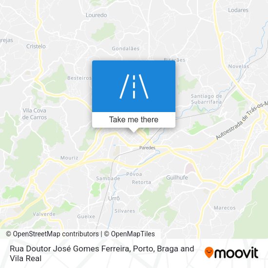 Rua Doutor José Gomes Ferreira map