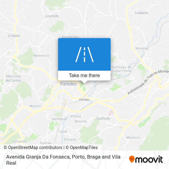 Avenida Granja Da Fonseca mapa