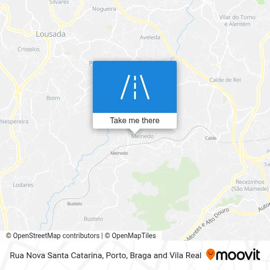 Rua Nova Santa Catarina map