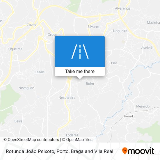 Rotunda João Peixoto map
