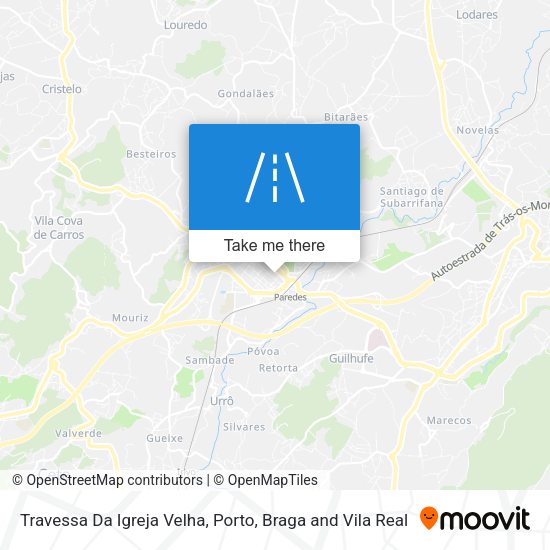 Travessa Da Igreja Velha mapa