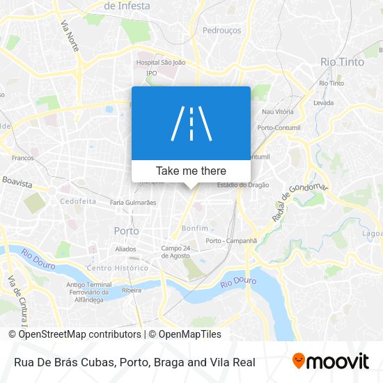 Rua De Brás Cubas map