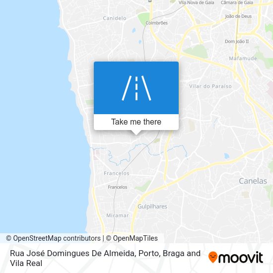 Rua José Domingues De Almeida map