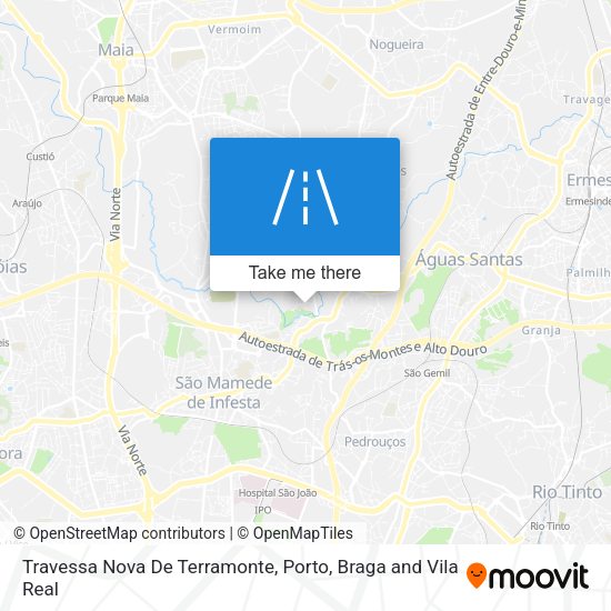 Travessa Nova De Terramonte map