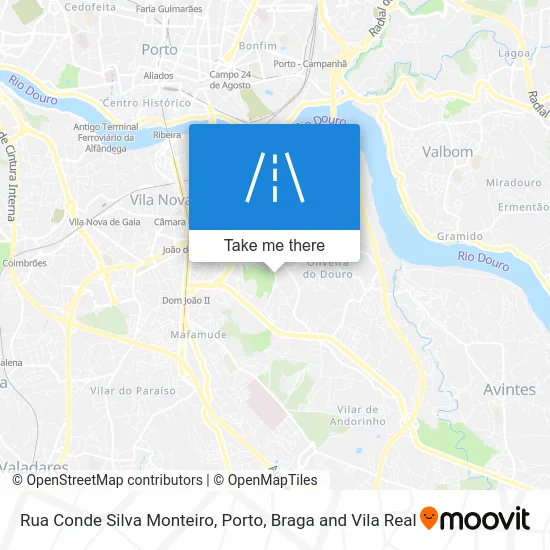 Rua Conde Silva Monteiro map