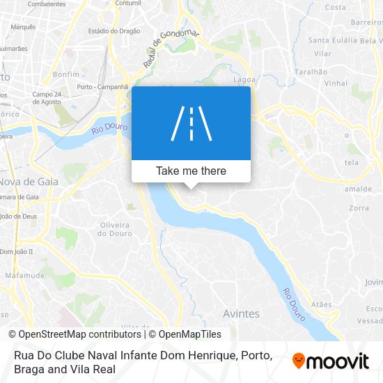 Rua Do Clube Naval Infante Dom Henrique map
