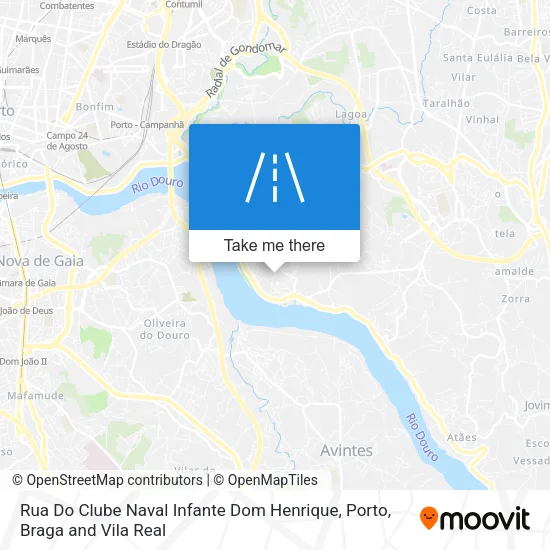 Rua Do Clube Naval Infante Dom Henrique map