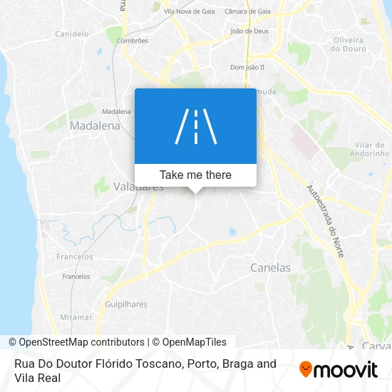 Rua Do Doutor Flórido Toscano map