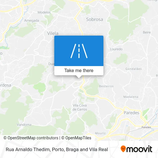 Rua Arnaldo Thedim map