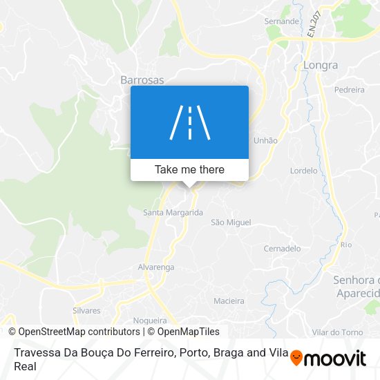 Travessa Da Bouça Do Ferreiro map