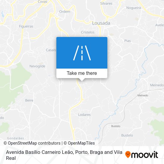 Avenida Basílio Carneiro Leão map