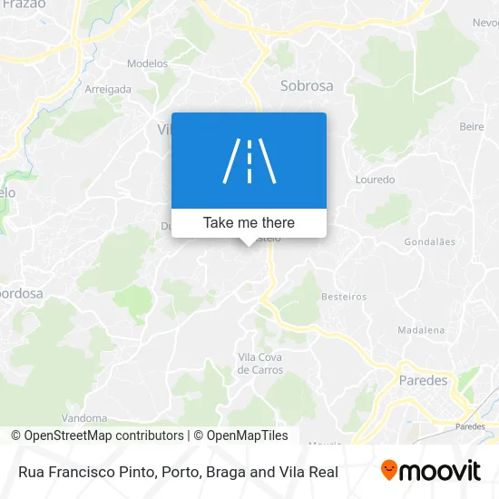 Rua Francisco Pinto map