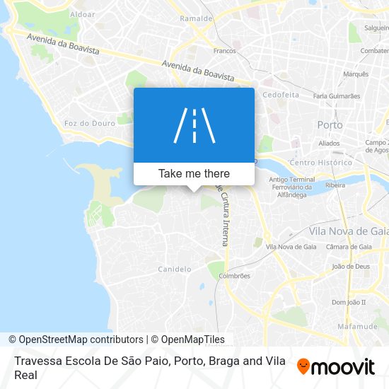 Travessa Escola De São Paio mapa