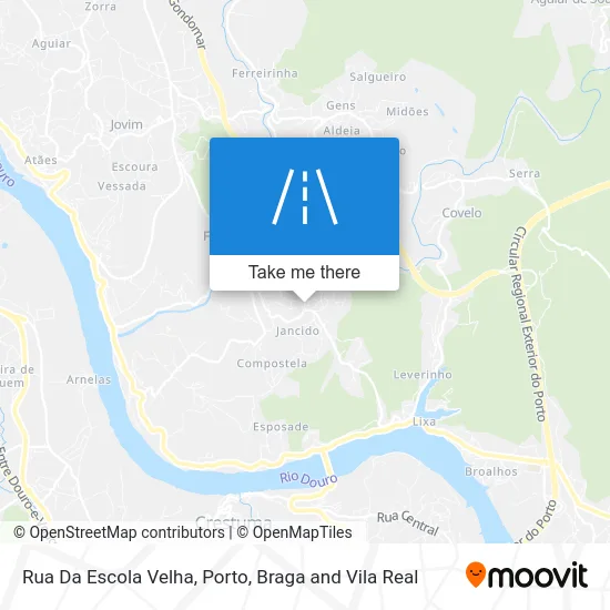 Rua Da Escola Velha map