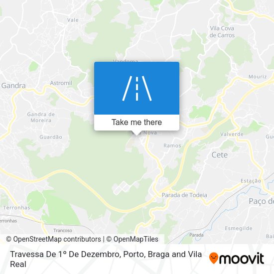 Travessa De 1º De Dezembro map