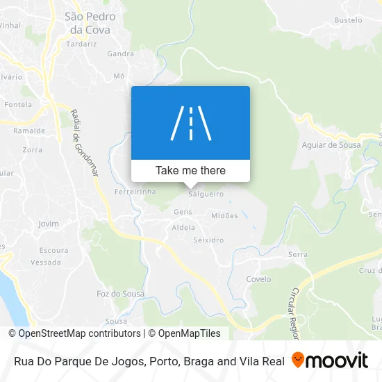 Rua Do Parque De Jogos map