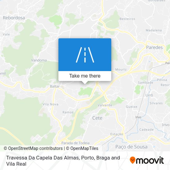 Travessa Da Capela Das Almas map