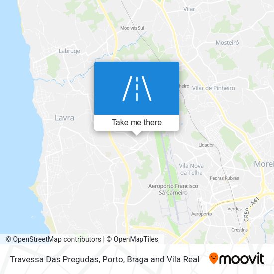 Travessa Das Pregudas map