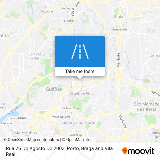 Rua 26 De Agosto De 2003 map