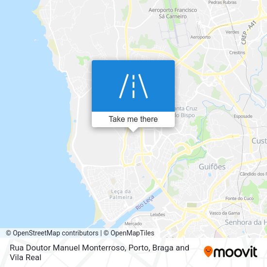 Rua Doutor Manuel Monterroso map