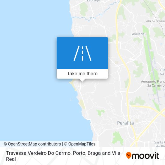 Travessa Verdeiro Do Carmo map