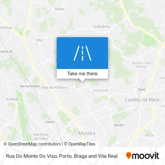 Rua Do Monte Do Viso map