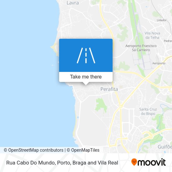 Rua Cabo Do Mundo mapa