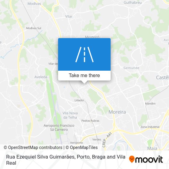 Rua Ezequiel Silva Guimarães map