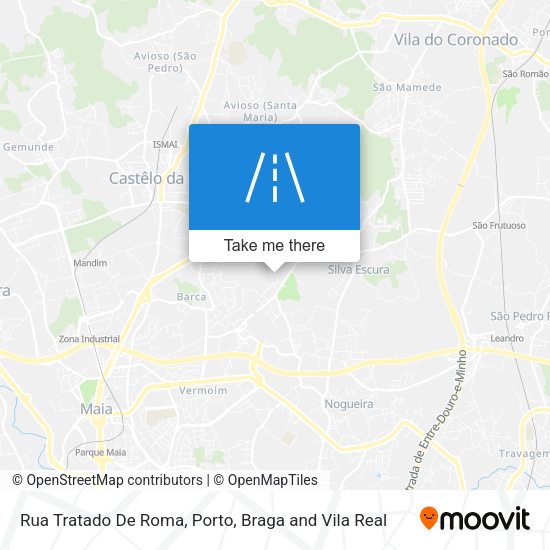 Rua Tratado De Roma mapa