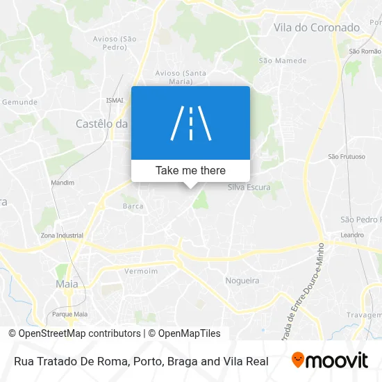 Rua Tratado De Roma map