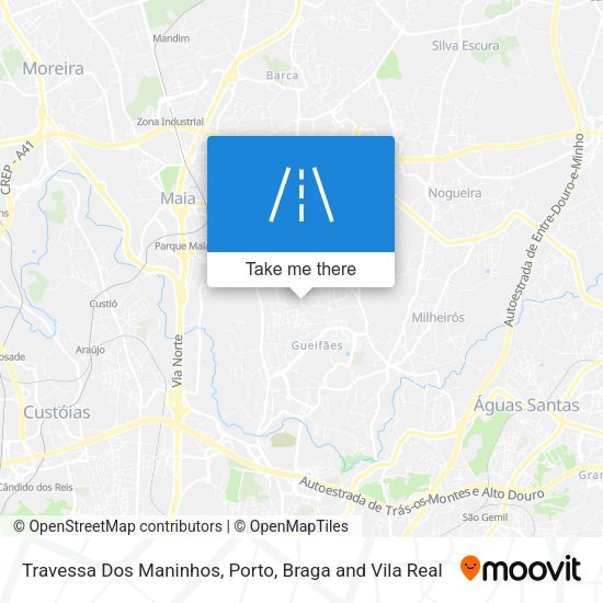 Travessa Dos Maninhos mapa