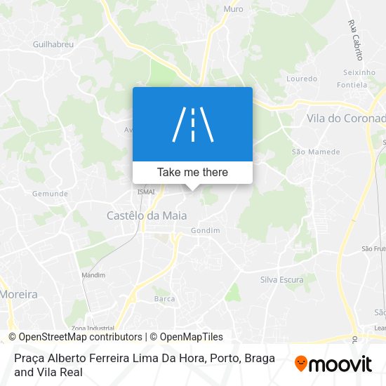 Praça Alberto Ferreira Lima Da Hora map