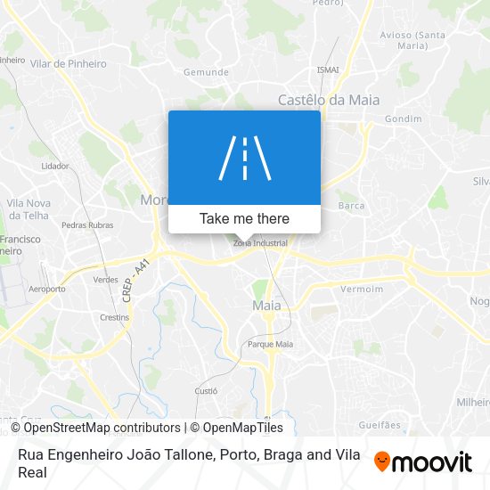 Rua Engenheiro João Tallone mapa