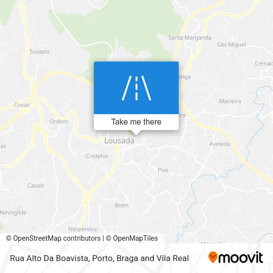Rua Alto Da Boavista map