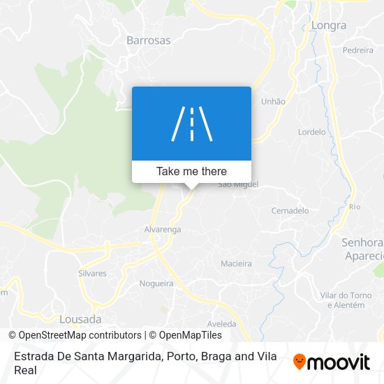 Estrada De Santa Margarida map
