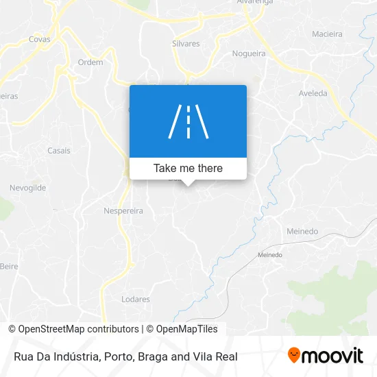 Rua Da Indústria map