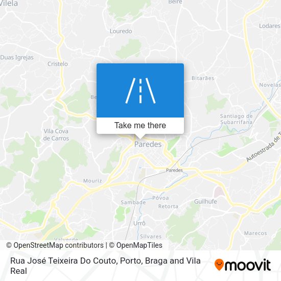 Rua José Teixeira Do Couto mapa