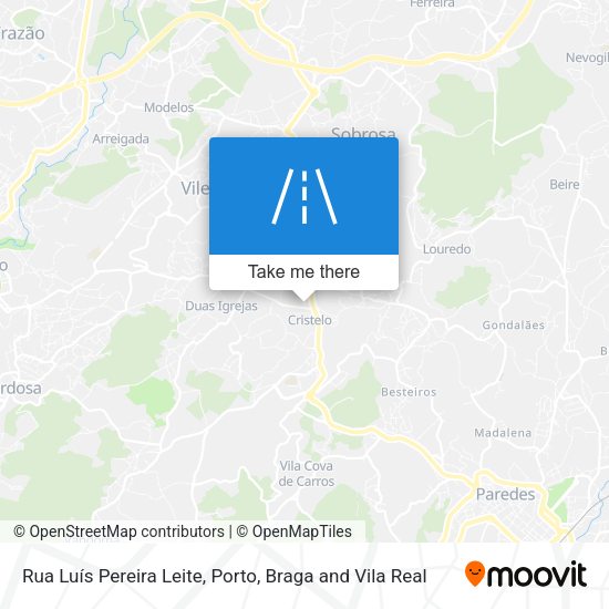 Rua Luís Pereira Leite map